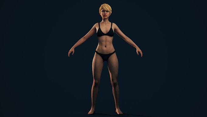 Gig Preview - Vrml 3d character, nsfw, 3d rigging wd,skyrim model, sfm character, 3dsculpt,stl