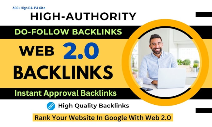 Gig Preview - Create high quality web 2 0 backlinks for website