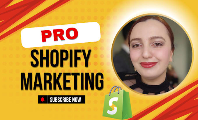 Gig Preview - Boost shopify sales shopify ecommerce dropshipping marketing shopify promotion