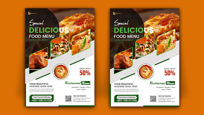 Bestseller - a flyer, menu, brochure or poster graphic