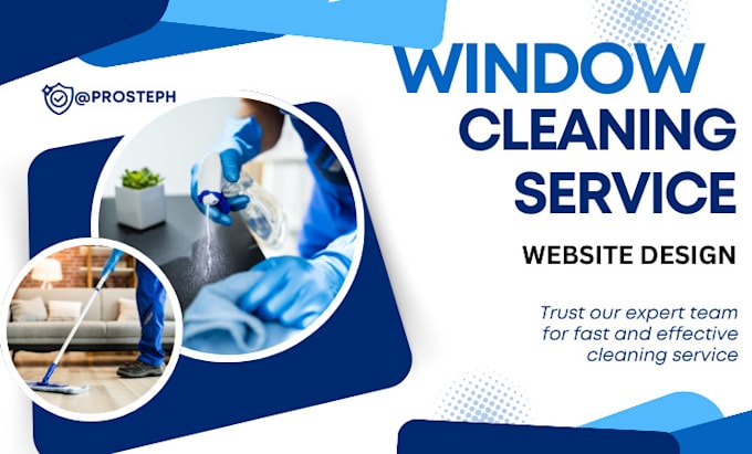 Bestseller - design a attractive and responsive window cleaning website