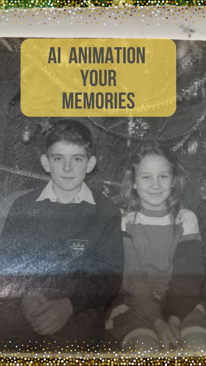 Gig Preview - Restore old photos and create an emotional video for your memories