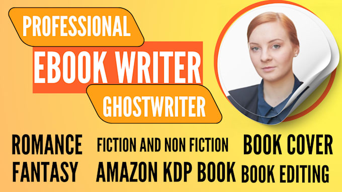 Bestseller - be your ghostwriter or writer for non fiction, amazon kdp