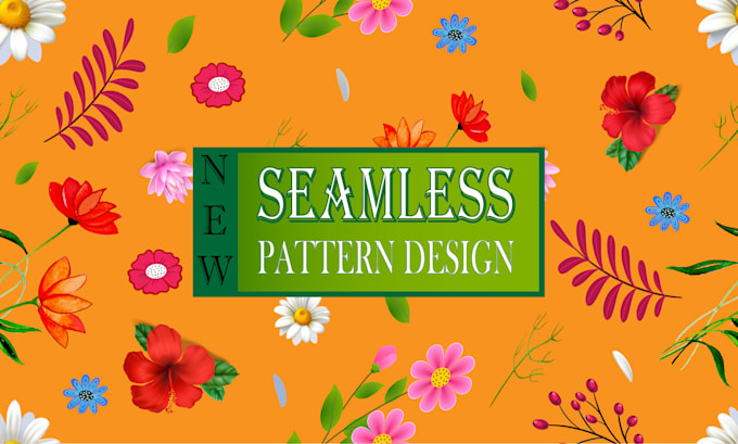 Bestseller - create unique high quality repeat seamless pattern designs