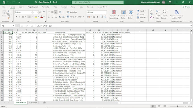 Bestseller - clean and organize your data using excel