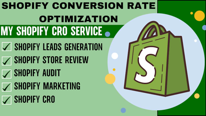 Gig Preview - Boost shopify sales with shopify conversion rate optimization shopify review