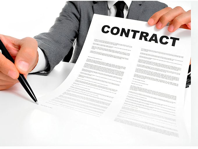 Gig Preview - Draft legally binding contracts and agreements to protect your interests