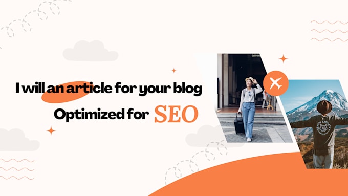 Gig Preview - Write an article for your blog and optimize it for SEO