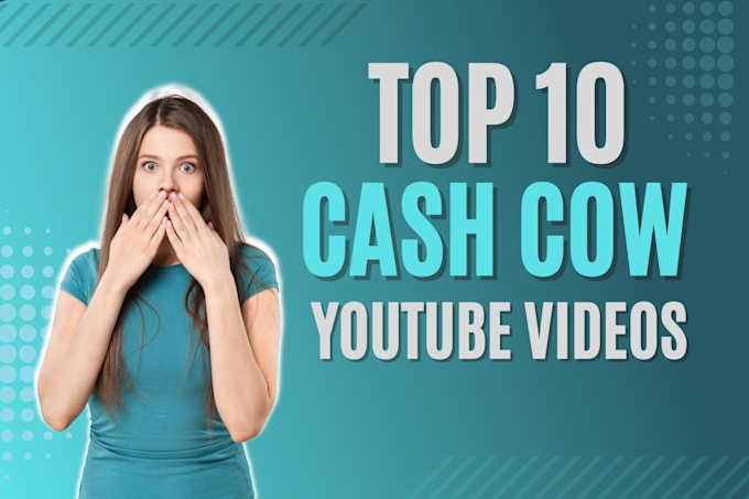 Bestseller - create youtube top 10 videos faceless cash cow videos