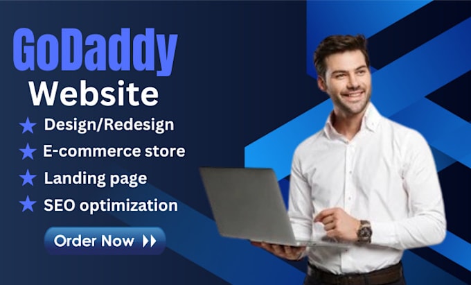 Bestseller - design godaddy website redesign godaddy website godaddy ecommerce godaddy airo