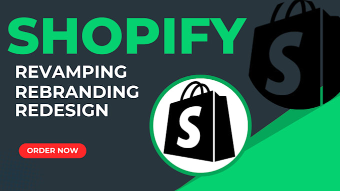 Gig Preview - Revamp, rebrand, redesign your shopify store for maximum impact and sales