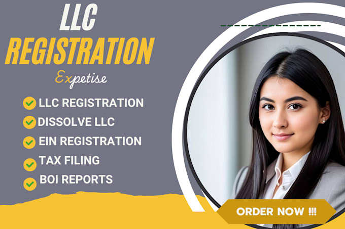 Bestseller - do llc registration, obtain ein, itin, dissolve llc, boi reports