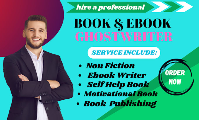 Bestseller - be your book and ebook writer, fiction ghostwriter, nonfiction ghostwriter