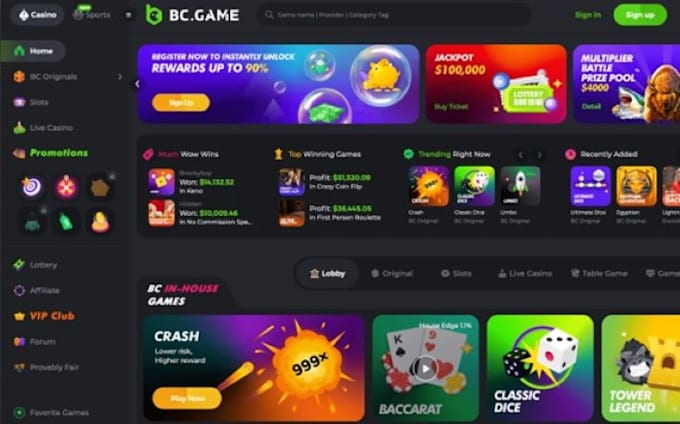 Gig Preview - Develop crypto crash game,slot, chess game, 8 ball pool igaming bet website