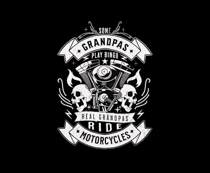 Bestseller - create motorcycle garage logo illustration design