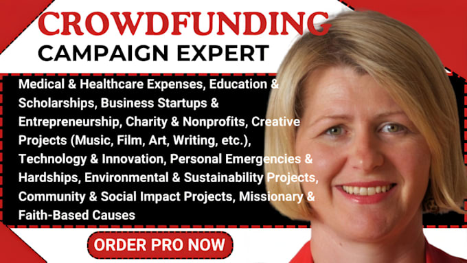 Bestseller - do crowdfunding campaign kickstarter creation gofundme promotion indiegogo