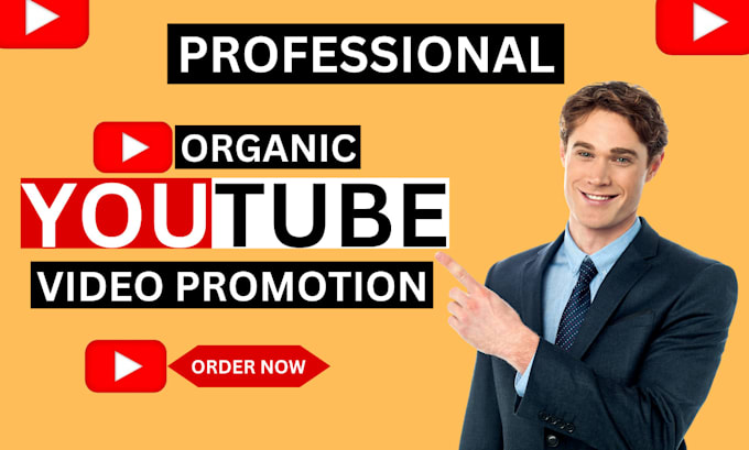 Gig Preview - Organically promote your youtube video and make it rank on top