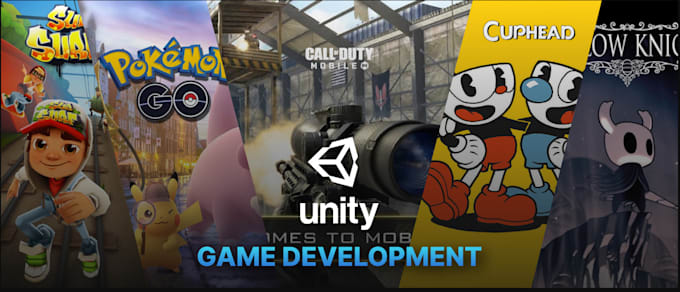 Gig Preview - Be your professional unity game developer for 2d 3d mobile games