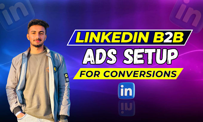 Gig Preview - Run linkedin ads and b2b lead generation strategy for expert sales campaigns