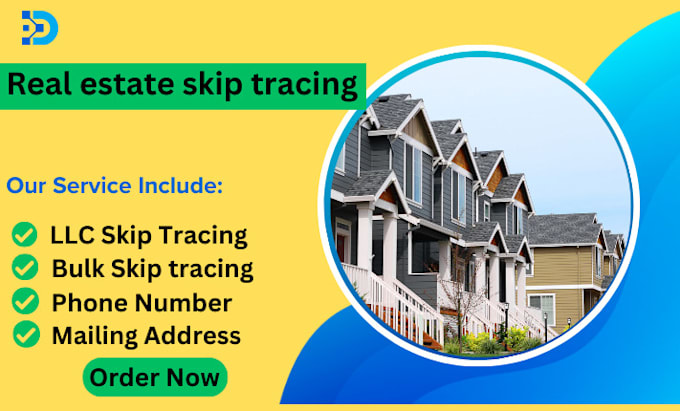 Gig Preview - Provide bulk skip tracing, llc skip tracing and real estate skip tracing for you