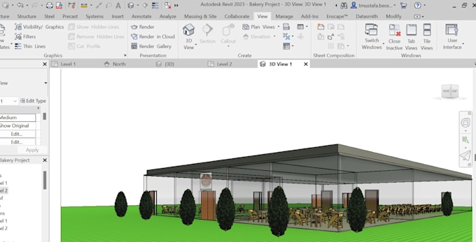 Gig Preview - Draft an architectural model for your autocad drawing