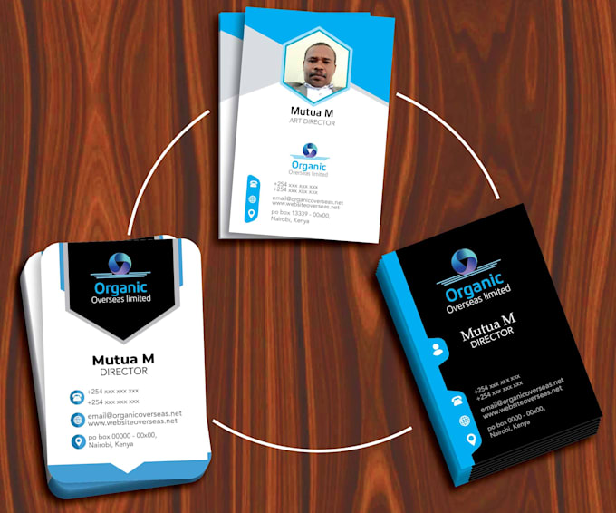 Gig Preview - Design eye inviting business cards and logo for your brand