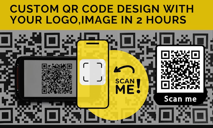 Gig Preview - Create unique qr code design for you in less than 2hrs