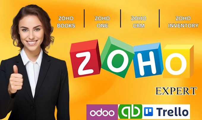 Gig Preview - Setup zoho crm integration zoho one zapier webhook automation zoho campaigns