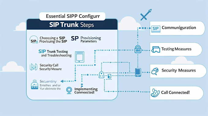 Gig Preview - Develop mobile app, sip trunk, calling app, caller id, IP pbx, did number