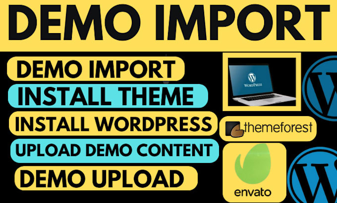 Gig Preview - Install theme, import demo, plugins and upload demo content on your wordpess