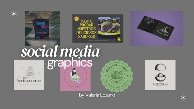 Gig Preview - Design your social media graphics