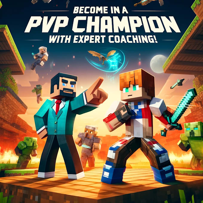 Bestseller - make you a minecraft pvp champion from an expert coach