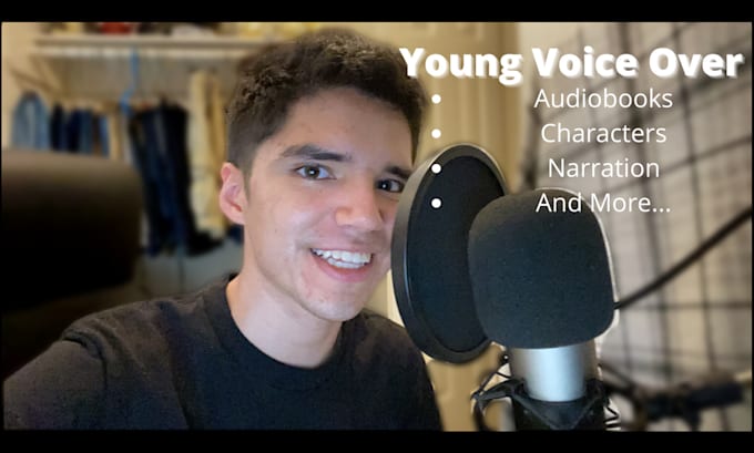 Gig Preview - Record with a young male character voice