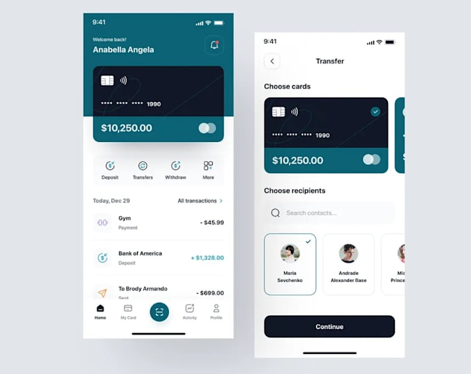 Gig Preview - Build fintech app, payment app, wallet app, loan app, budget app