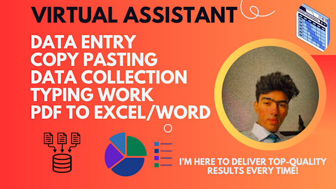 Bestseller - be your trusted virtual assistant for data entry tasks