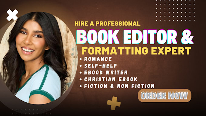 Gig Preview - Proofread edit format fiction ghostwriter nonfiction ebook writer romance ebook