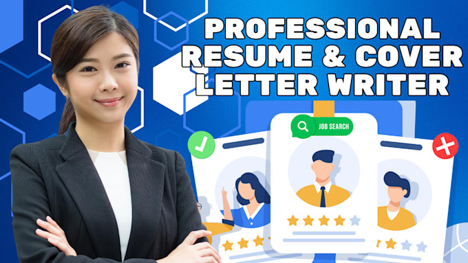 Gig Preview - Provide professional resume writing and cover letter service