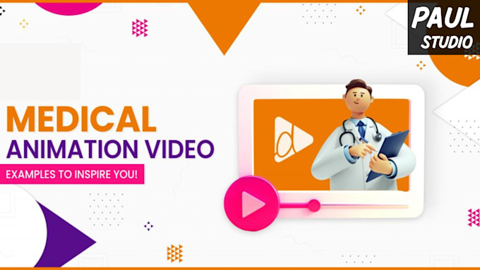 Gig Preview - Medical animated explainer video, 2d 3d medical animated video medical animation