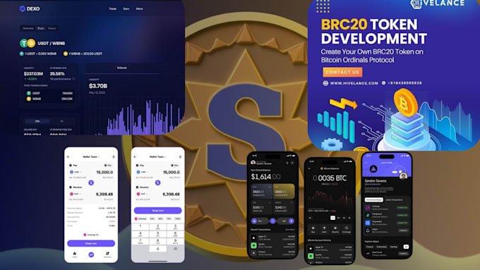 Bestseller - create crypto wallet exchange app solana token token listing smart contract