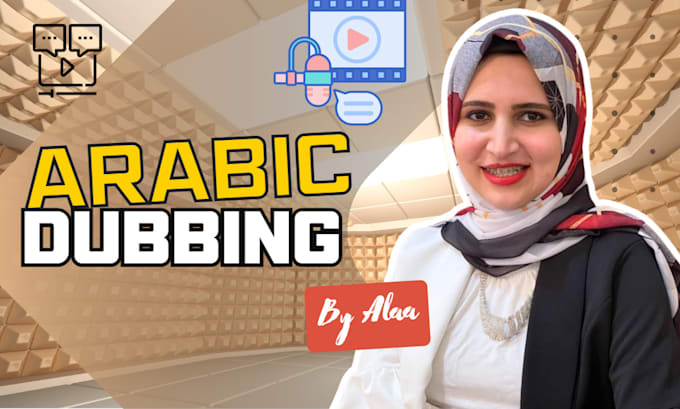 Gig Preview - Professionally translate and dub your english videos into arabic