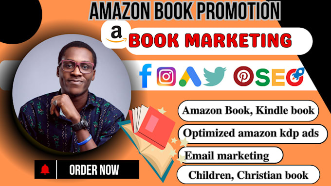 Gig Preview - Do kindle book promotion ebook marketing children book promotion amazon ads