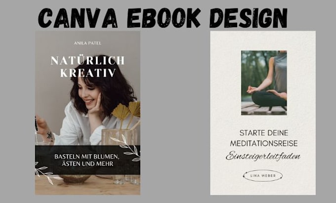 Gig Preview - Canva ebook design, lead magnet, workbook, ebook formatting and layout design