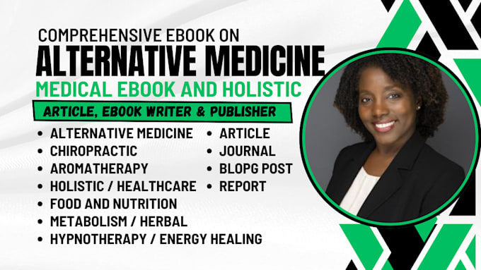 Bestseller - alternative medicine, medical, holistic health, and wellness ebook or article