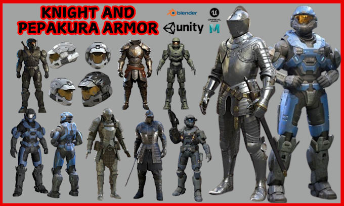 Gig Preview - Sculpt 3d helmet model, props model, armor for printing