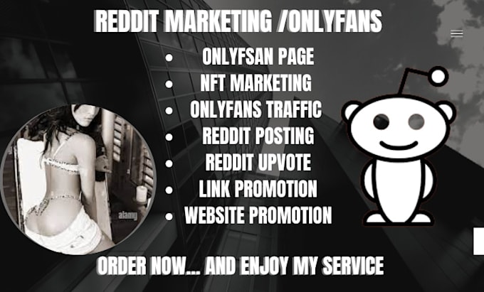 Gig Preview - Do organic reddit post management for onlyfans website saas business fansly page