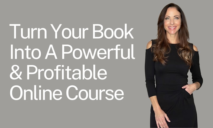 Bestseller - help you turn your non fiction book into a profitable online course