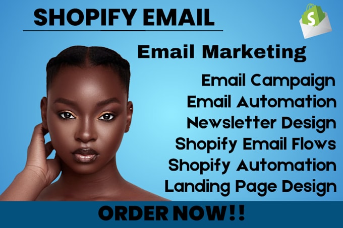 Gig Preview - Design shopify email marketing setup klaviyo campaign automation email flows