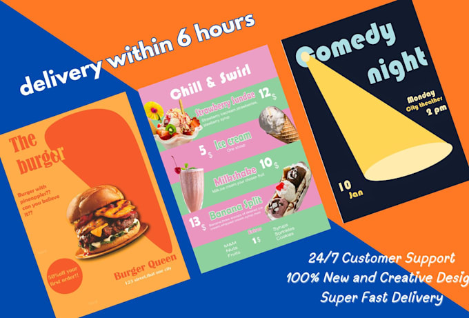 Gig Preview - Design a modern, eye catching flyer for your business or event