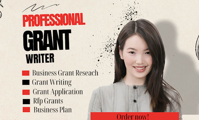 Gig Preview - Write business grant grant application business plan pitch decks for startups