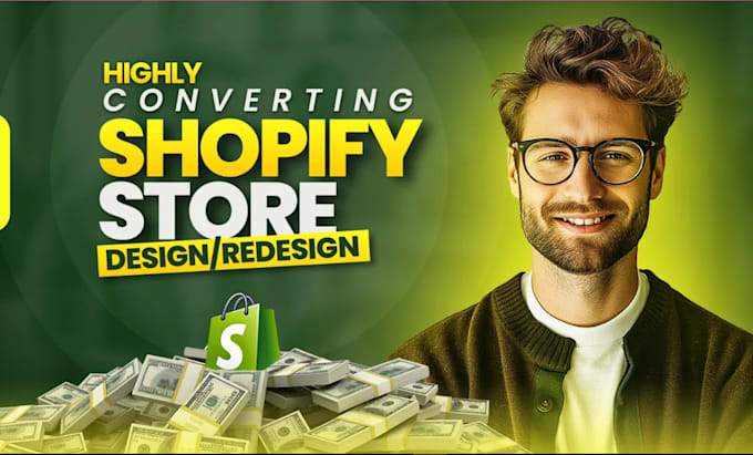 Gig Preview - Build automated shopify store, dropshipping store or shopify website